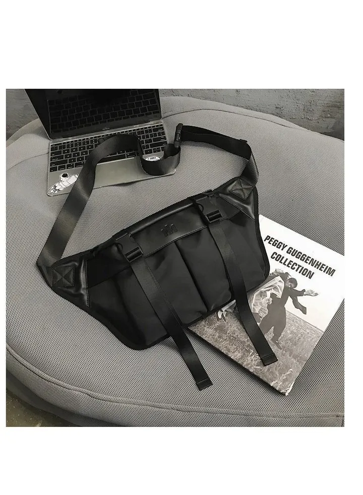 Large-capacity waist bag trendy street all-match sports shoulder bag