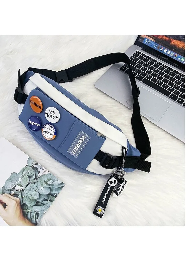 Casual Japanese men's new waist bag