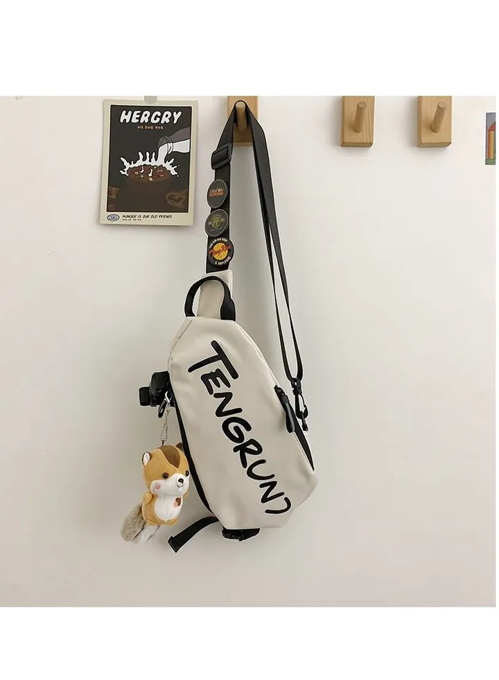 Men's and women's sports students' casual waist bag