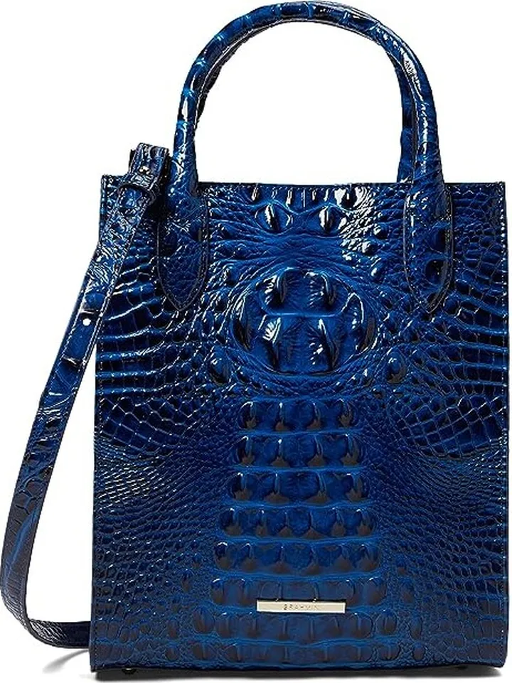 Brahmin Moira Tote (Sapphire) Handbags