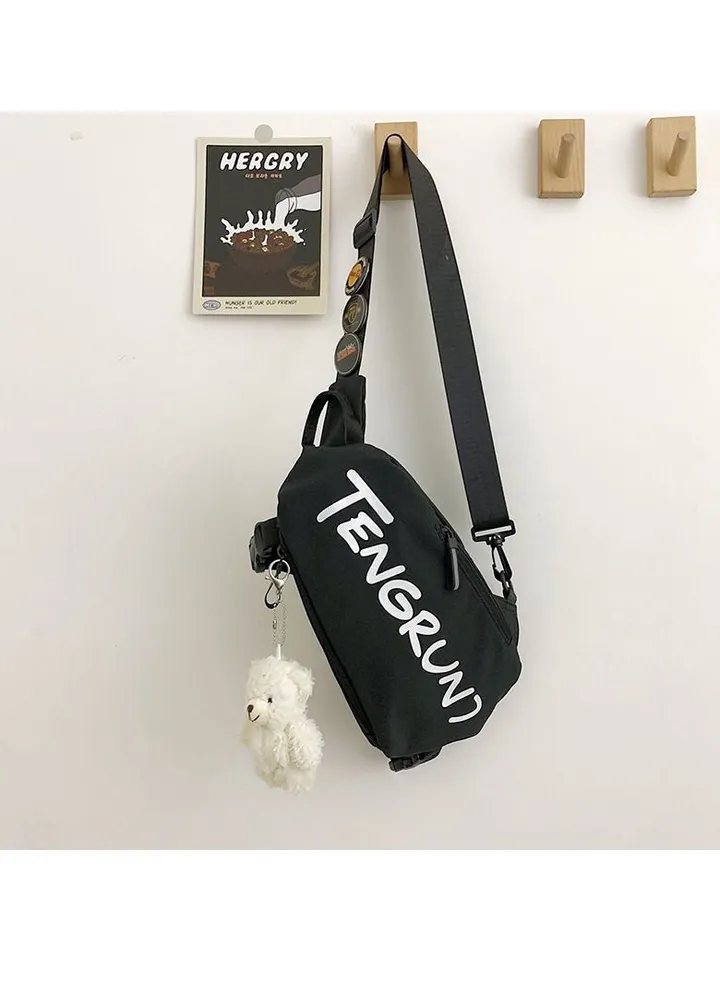 Men's and women's sports students' casual waist bag