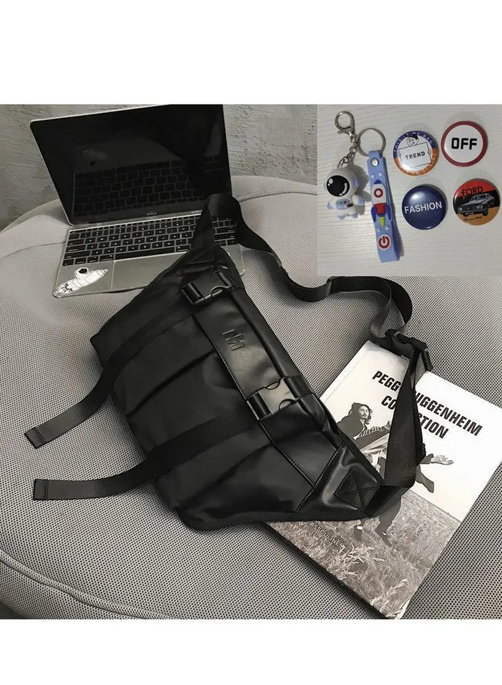 Large-capacity waist bag trendy street all-match sports shoulder bag