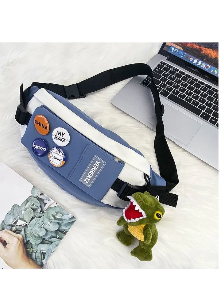 Casual Japanese men's new waist bag