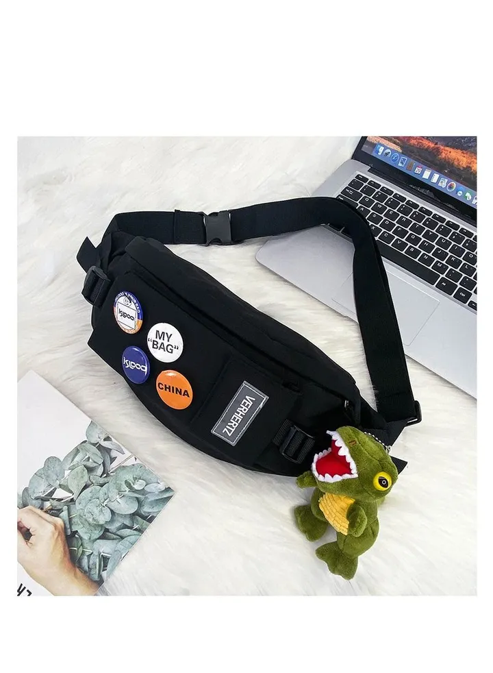 Casual Japanese men's new waist bag