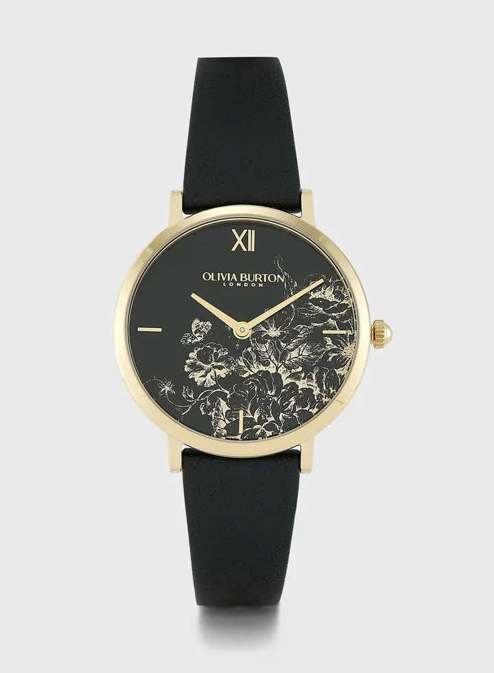 Ob Signature Floral Blooms Analog Watch