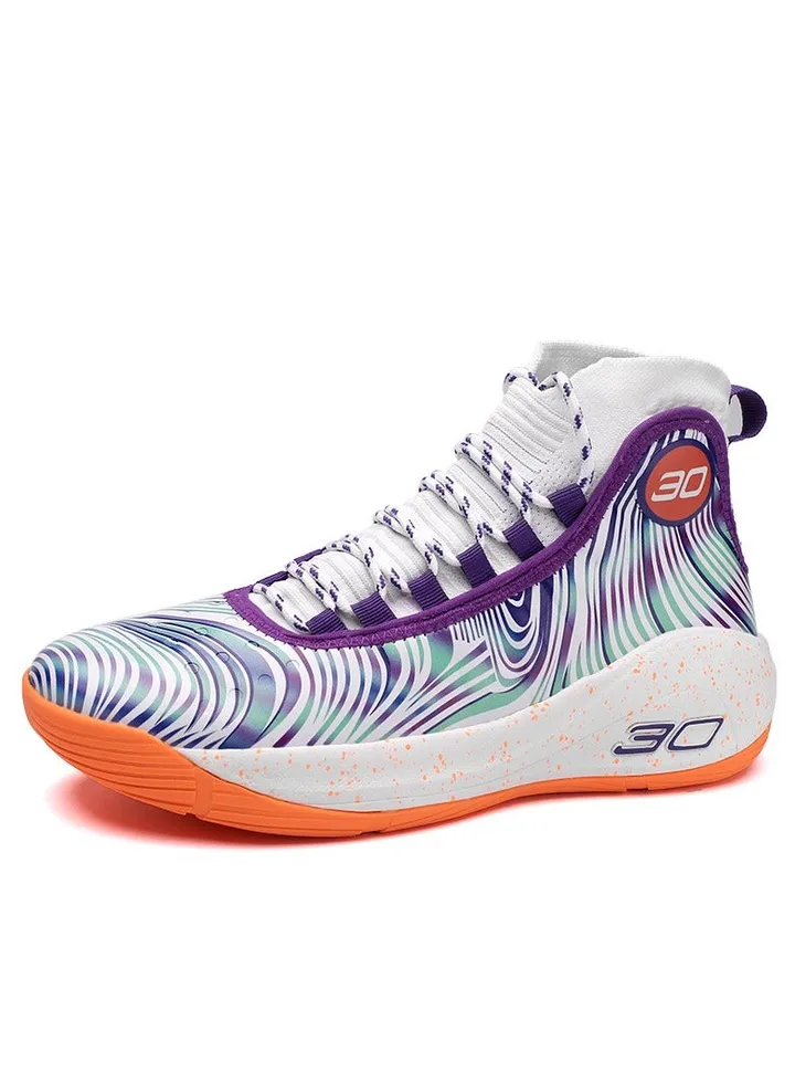 New High Top Anti Slip Basketball Shoes