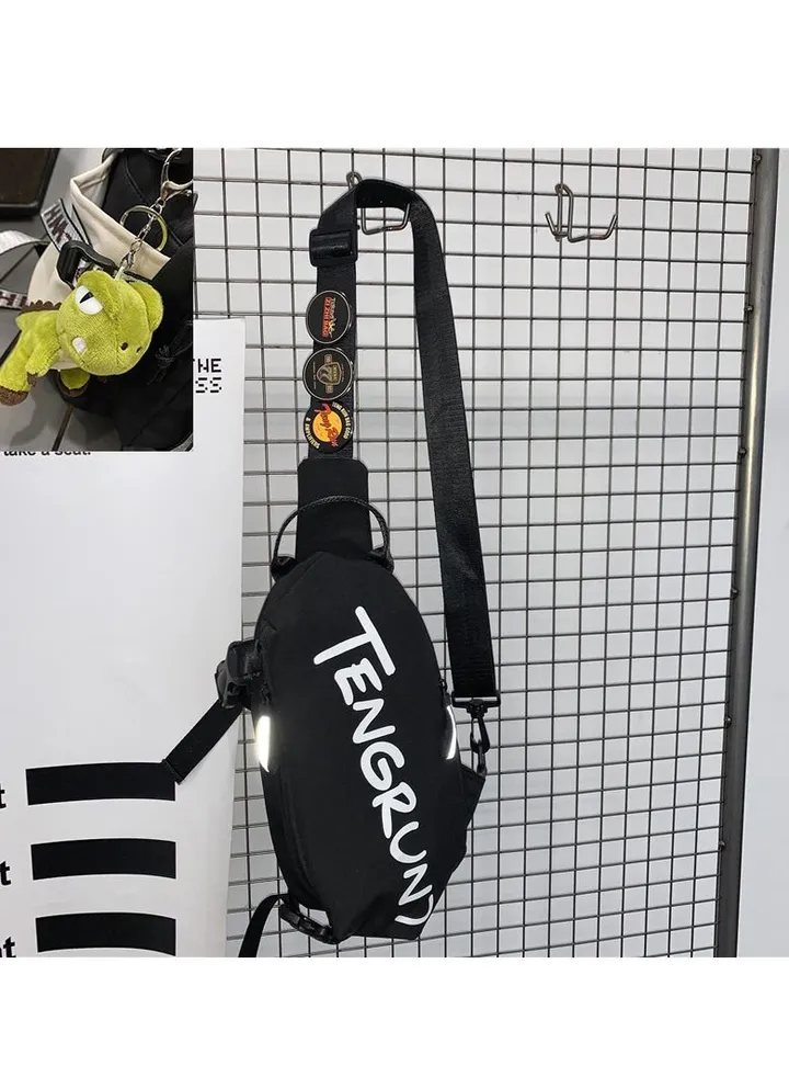 Men's and women's sports students' casual waist bag