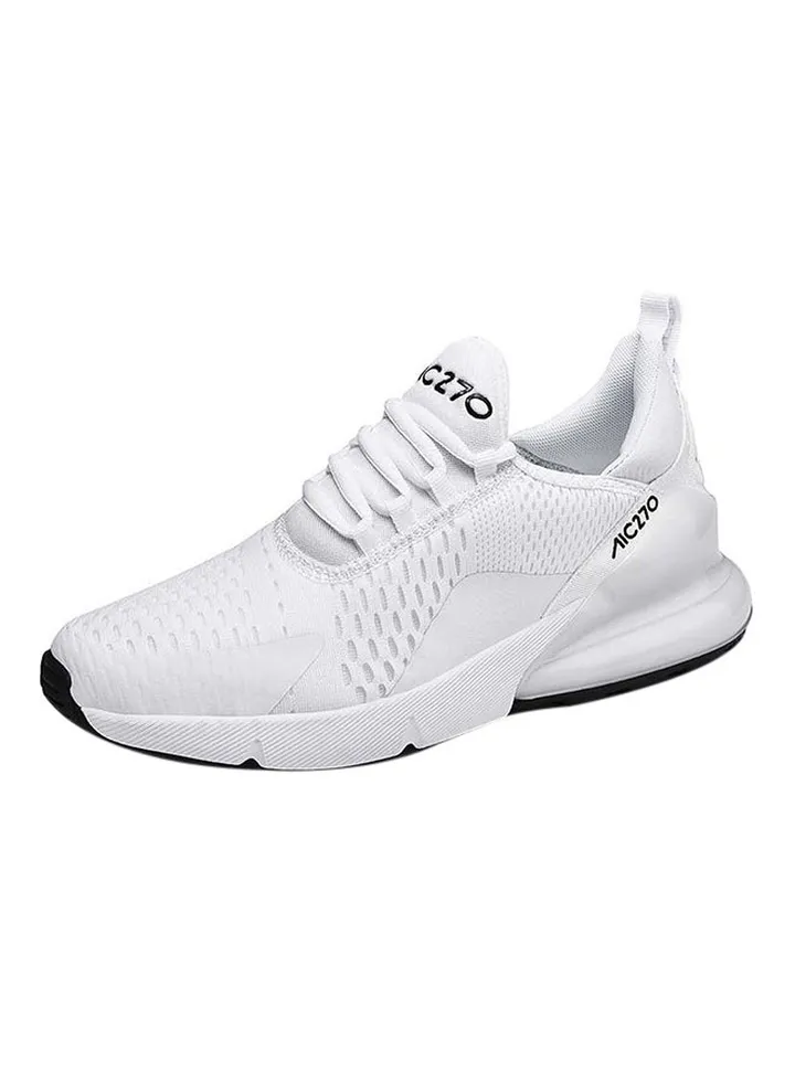 Sport Breathable Running Shoes White