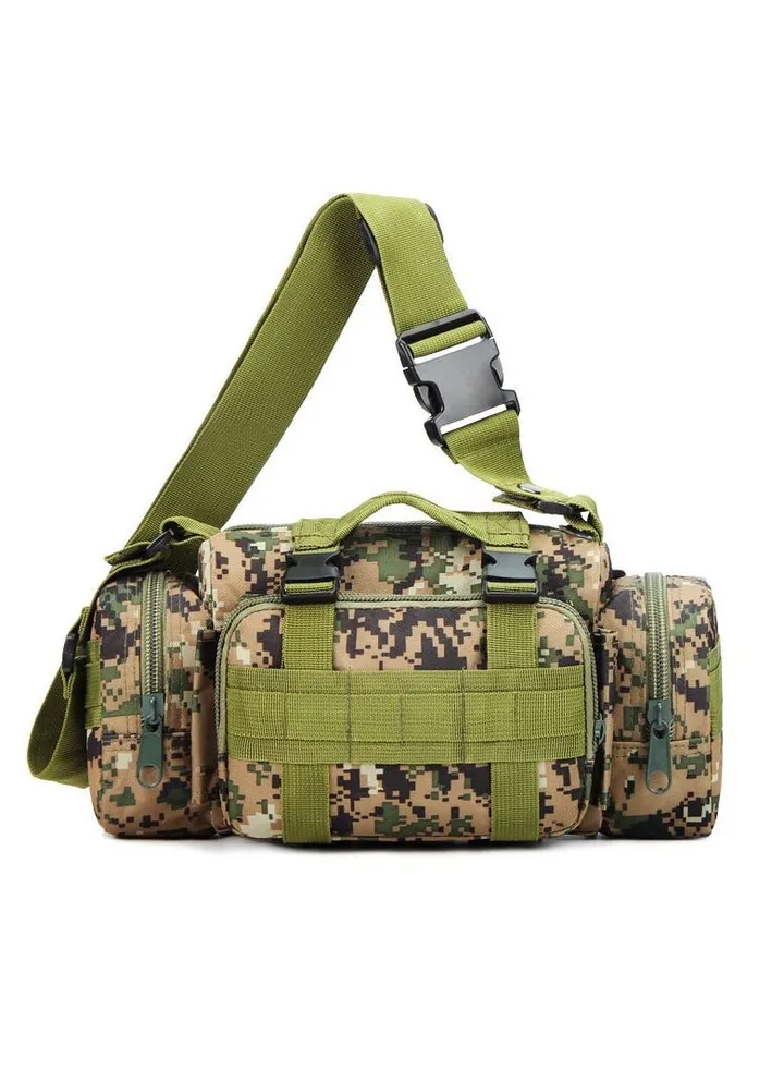 Waterproof nylon crossbody bag for men