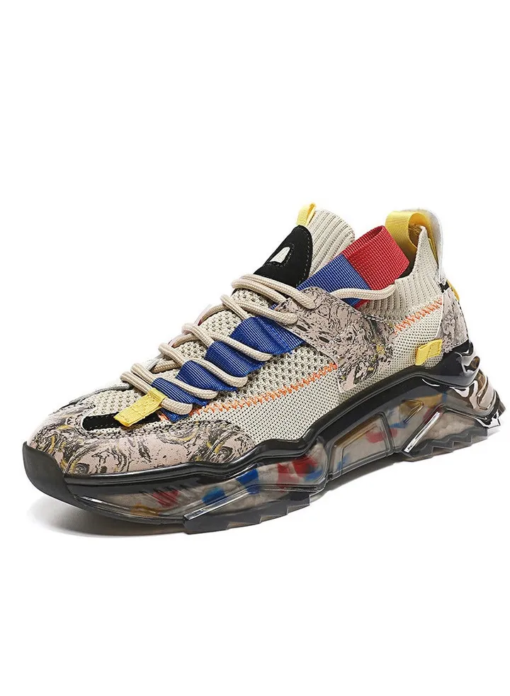 Summer Men's Breathable Casual Sports Running Shoes