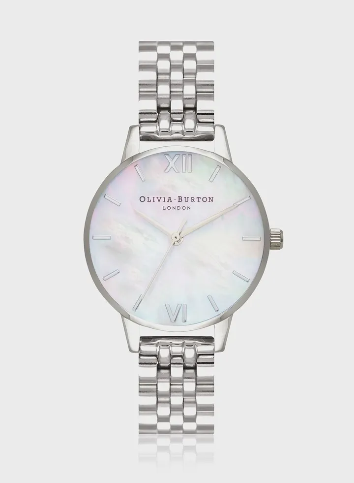 Mother Of Pearl Bracelet Watch
