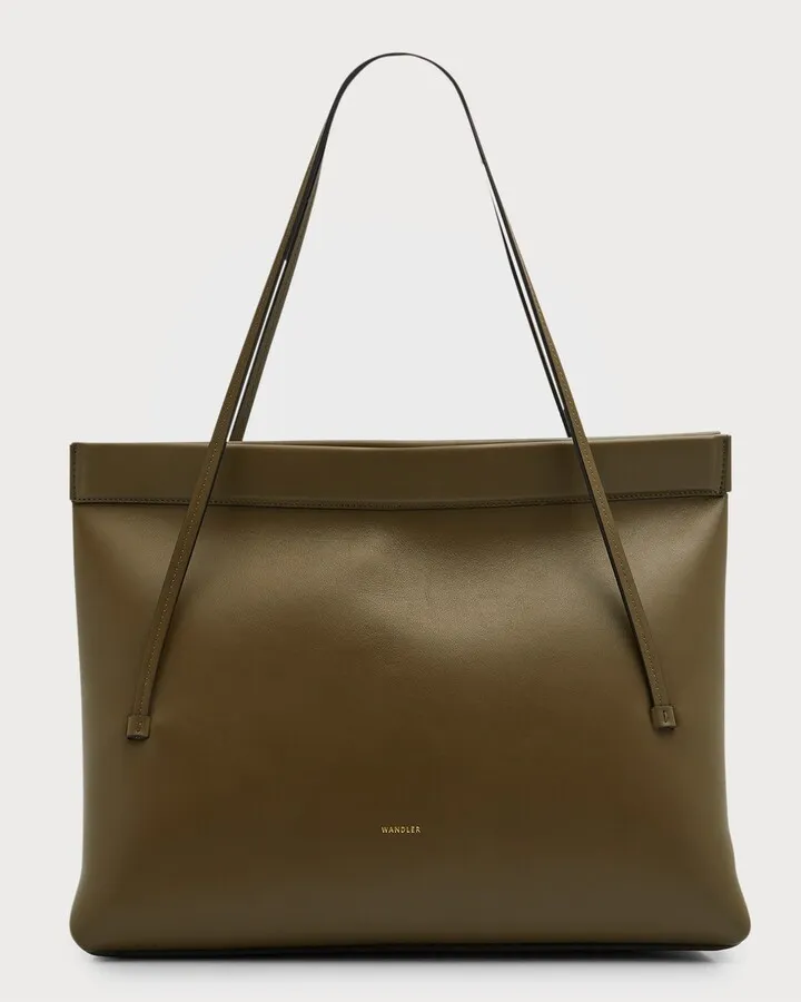 Joanna Medium Leather Tote Bag