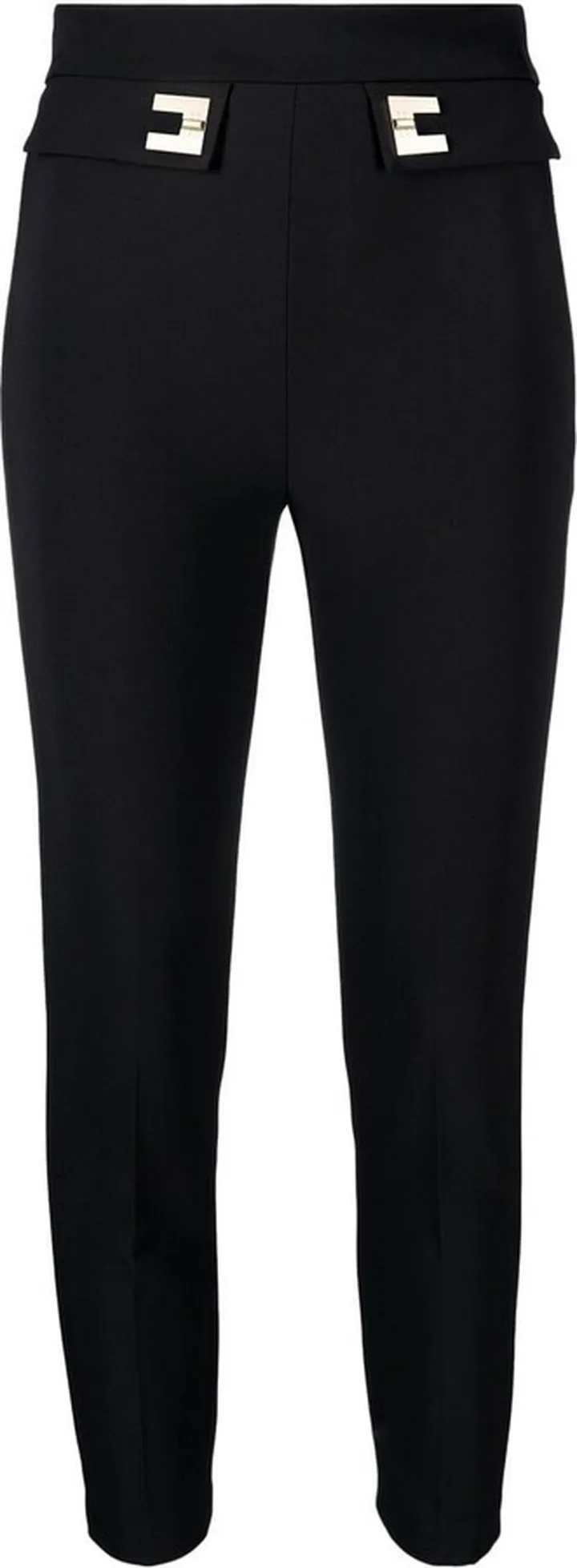 High-Waisted Skinny Trousers