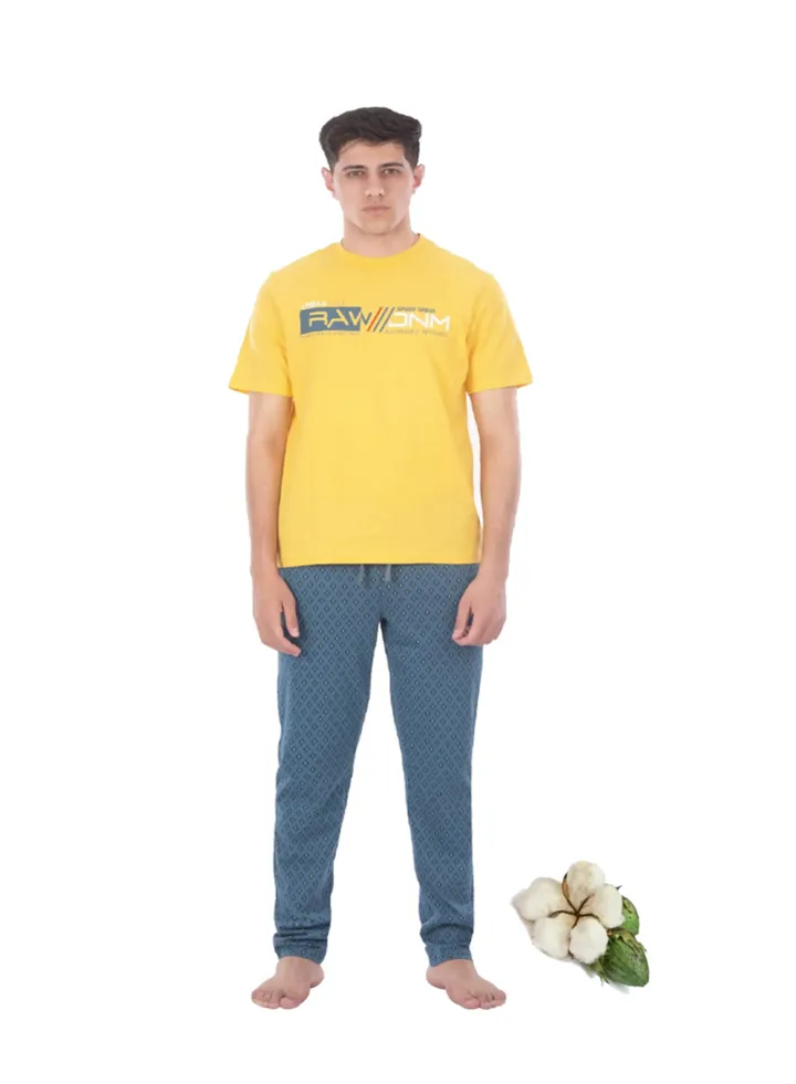Men's summer pajama set 2 pieces