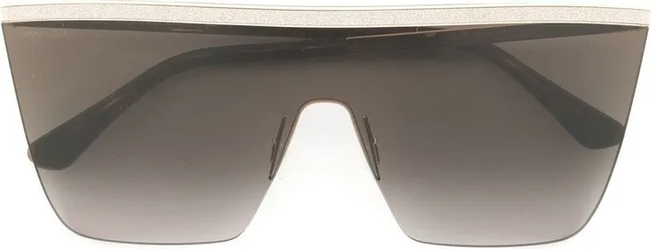 Leah shield frame sunglasses