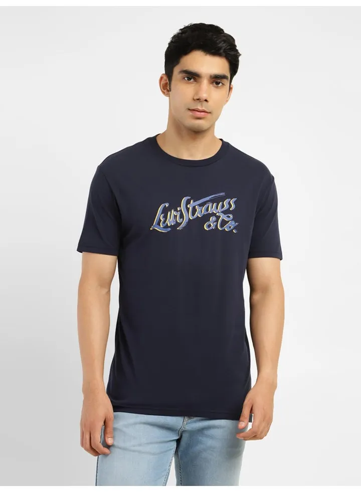 Men's Brand Logo Crew Neck T-shirt