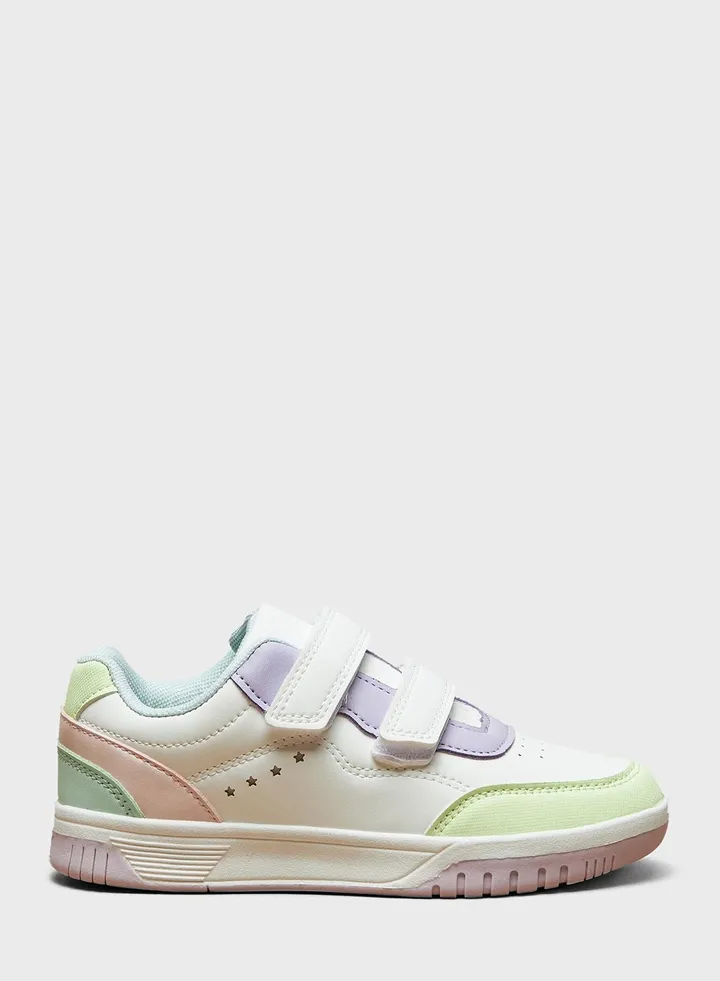 Kids Velcro Low Top Sneakers