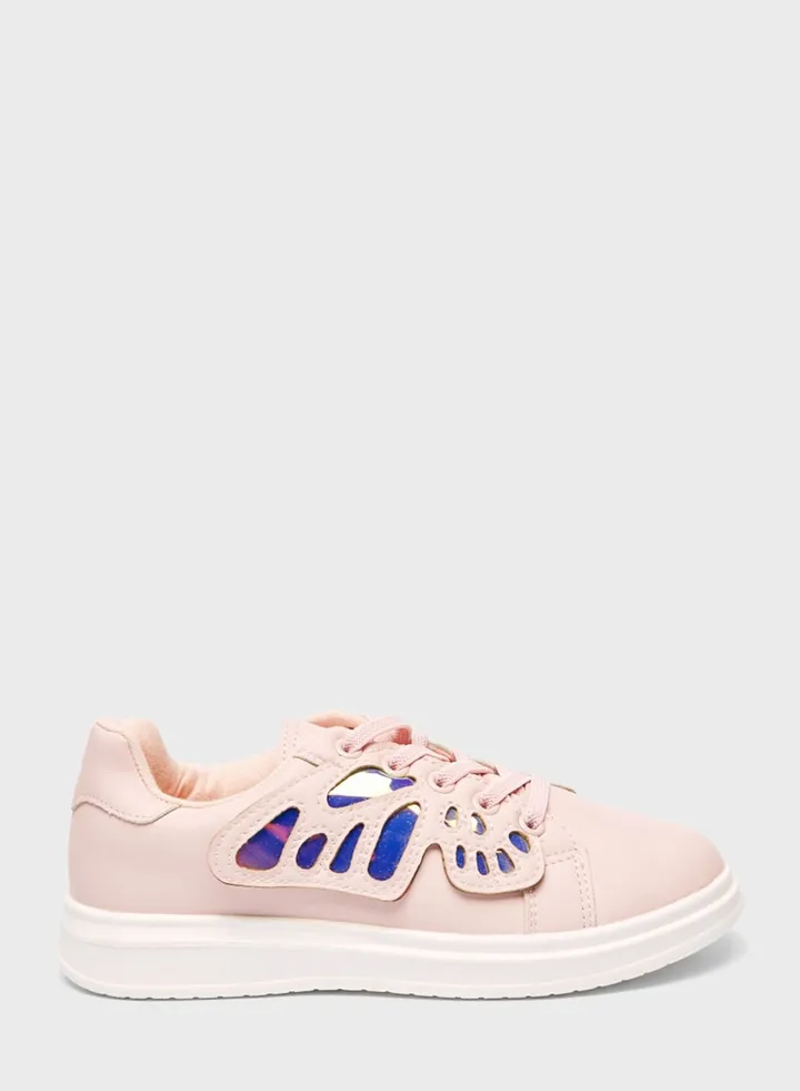 Kids Butterfly Wing Sneakers