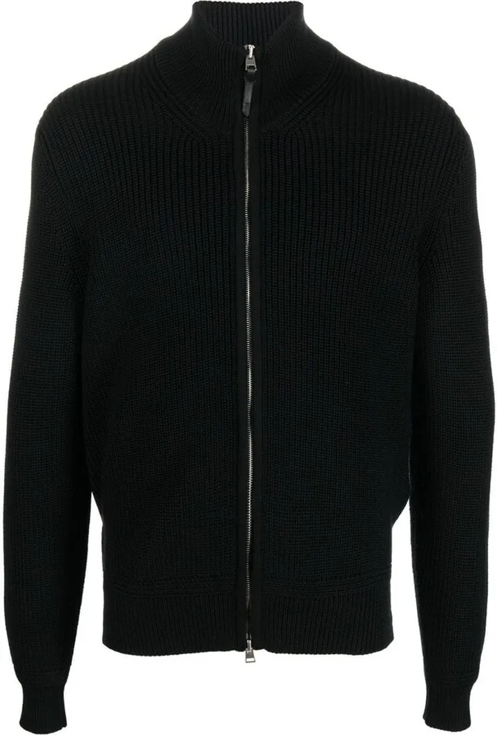 Long-Sleeve Zip-Up Jumper