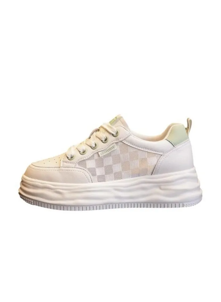 All-match thick sole inside increase casual mesh surface breathable board shoes