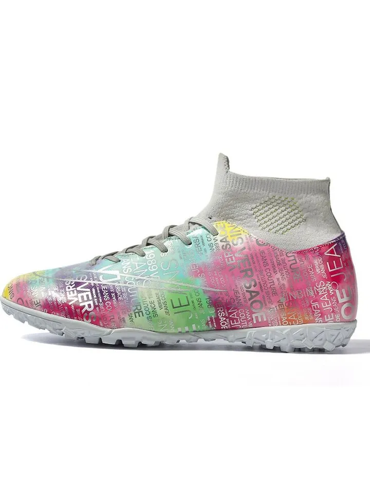 New High Top Comfortable and Breathable Football Shoe