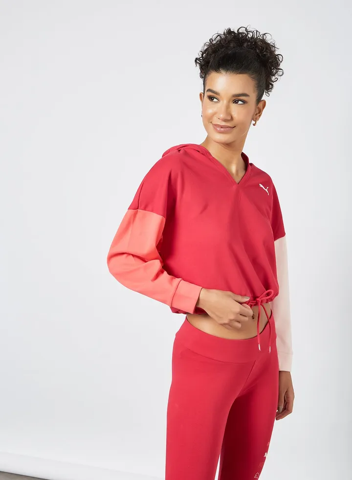 Modern Sports Hoodie Red