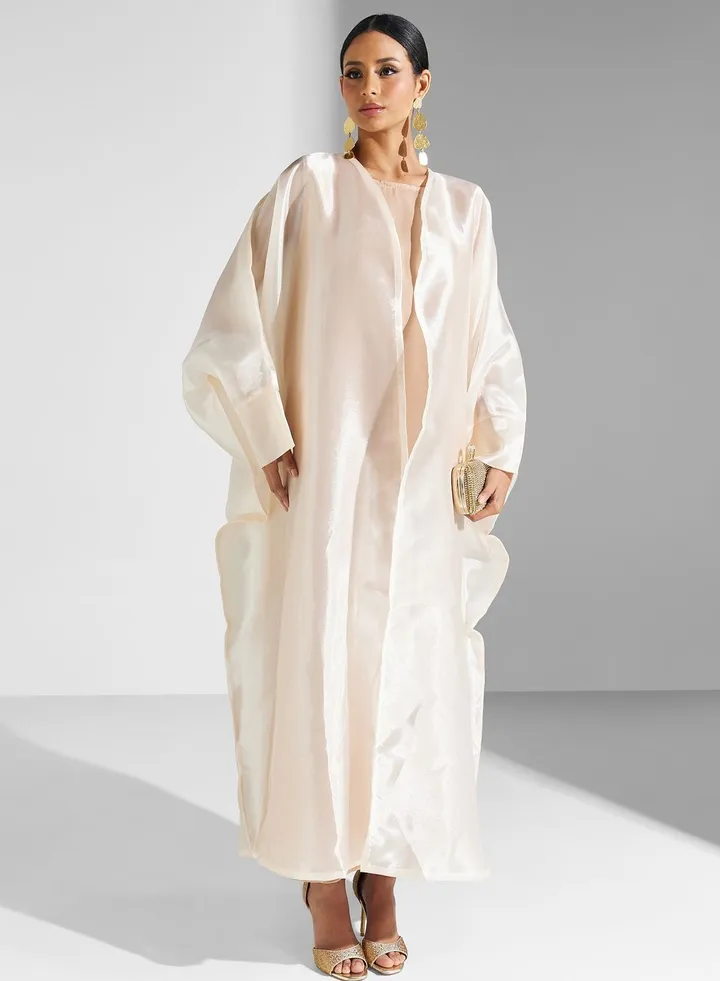 Sheer Abaya With Sheila