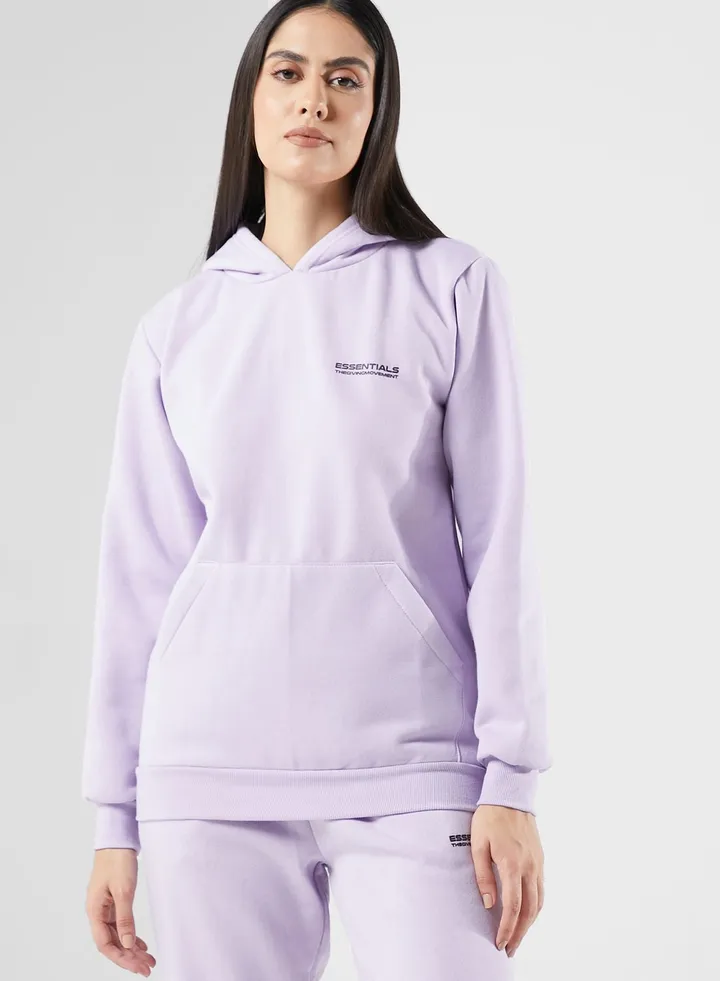Lounge Regular Pocket Hoodie
