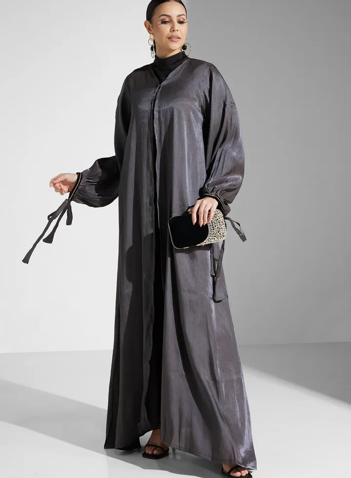 Lace Detail Abaya