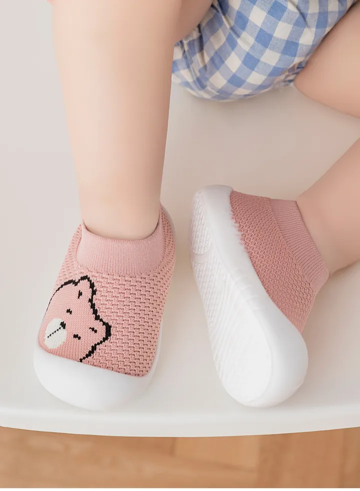 Trainers for Infant Toddler Boys Girls Shoes Breathable Mesh Soft Sole Lightweight Safer Non-Slip Toddler Sneakers Baby First Walking Shoes 6 - 36 Months