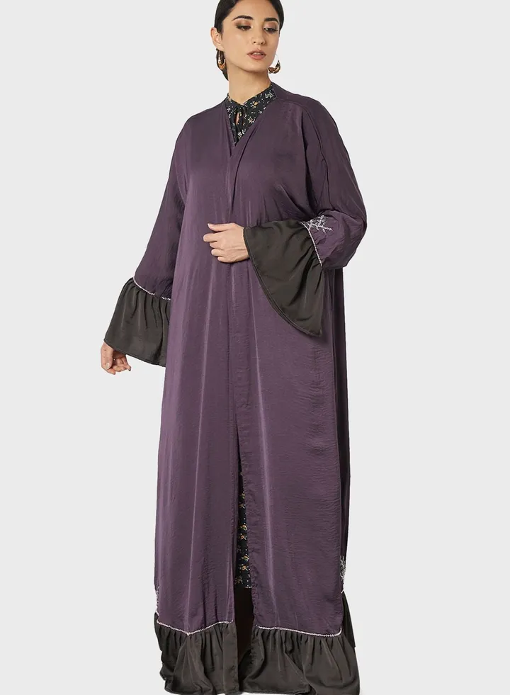 Flared Sleeve Abaya
