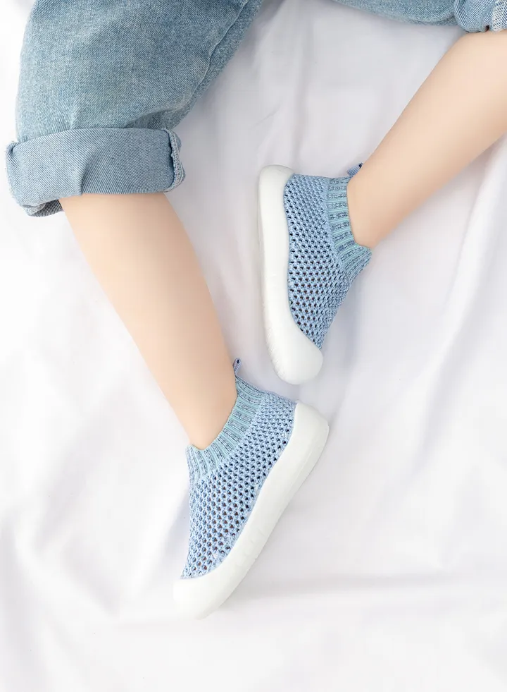 Trainers for Infant Toddler Boys Girls Shoes Breathable Mesh Soft Sole Lightweight Safer Non-Slip Toddler Sneakers Baby First Walking Shoes 6 - 36 Months