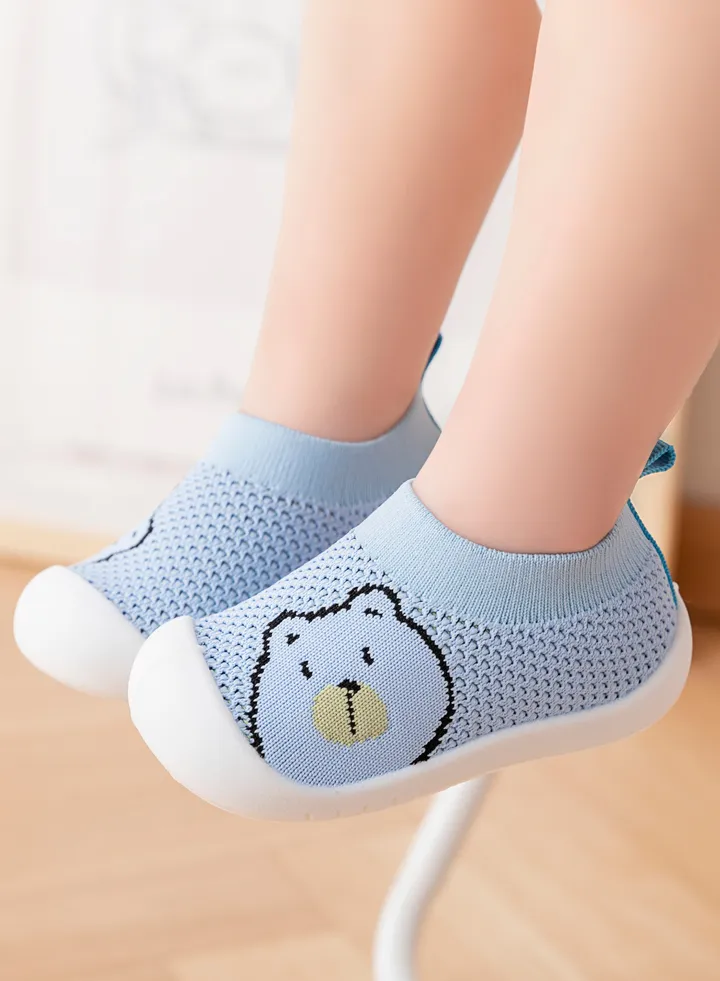 Trainers for Infant Toddler Boys Girls Shoes Breathable Mesh Soft Sole Lightweight Safer Non-Slip Toddler Sneakers Baby First Walking Shoes 6 - 36 Months