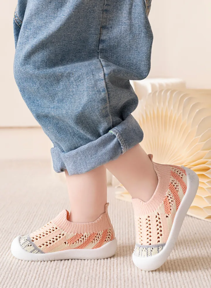 Trainers for Infant Toddler Boys Girls Shoes Breathable Mesh Soft Sole Lightweight Safer Non-Slip Toddler Sneakers Baby First Walking Shoes 6 - 36 Months