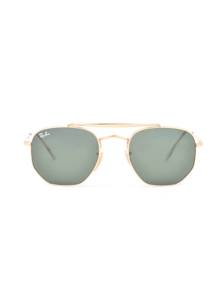 Marshal Anti-Glare Hexagonal Sunglasses - Lens Size : 51 mm