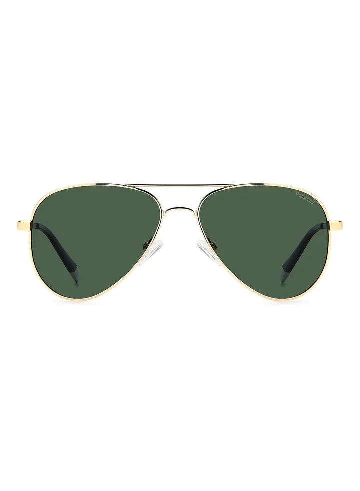 Aviator / Navigator Sunglasses PLD 6012/N/NEW GOLDGREEN 56