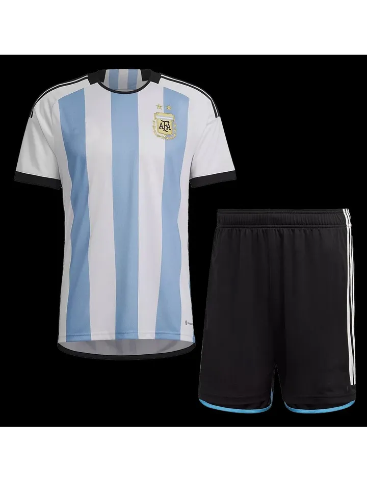 Argentina Football Team Fans Home (Jersey+Shorts)