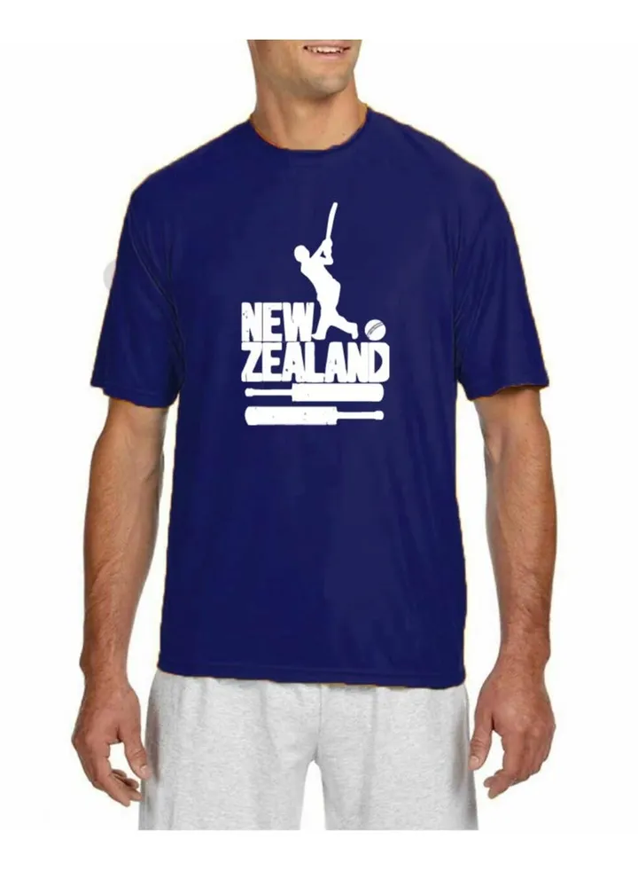 New Zealand Jersey Dry-Fit T-Shirt for Adults - Ideal for Sports, Workouts, and Everyday Wear - Comfortable and Stylish Unisex Design