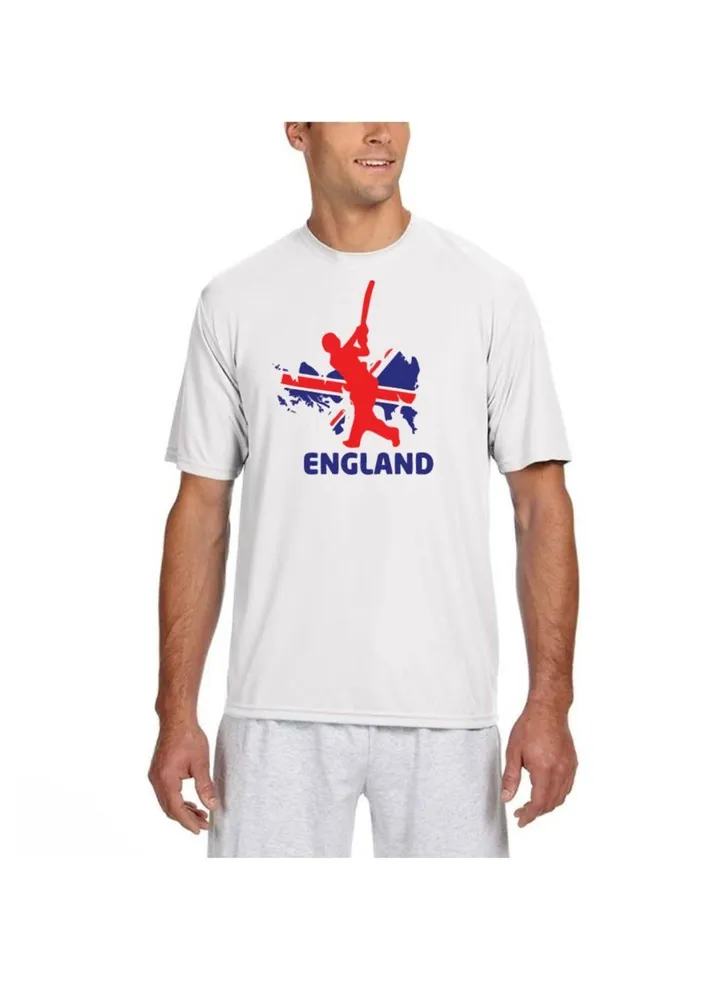England Jersey Dry-Fit T-Shirt for Adults - Ideal for Sports, Workouts, and Everyday Wear - Comfortable and Stylish Unisex Design