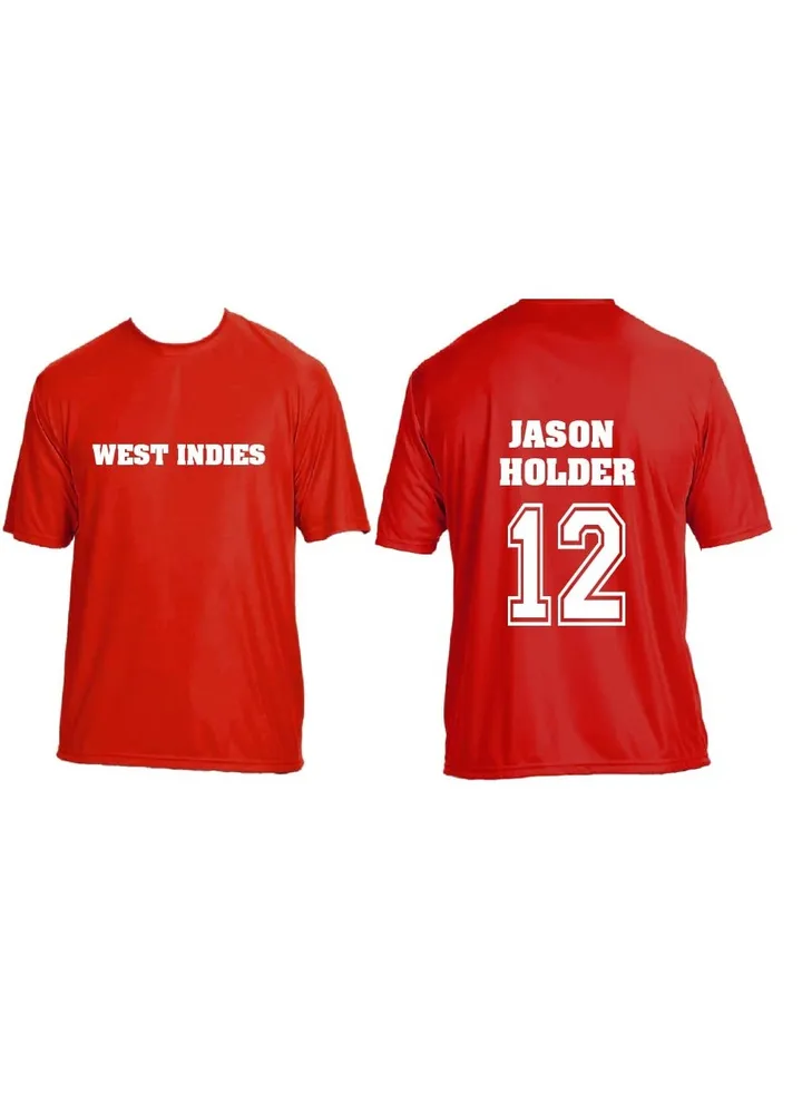 West Indies jersey for Adults - West Indies Printed Jersey - Comfortable Dry-Fit Sports Jersey for Family - Perfect for Sports Activities