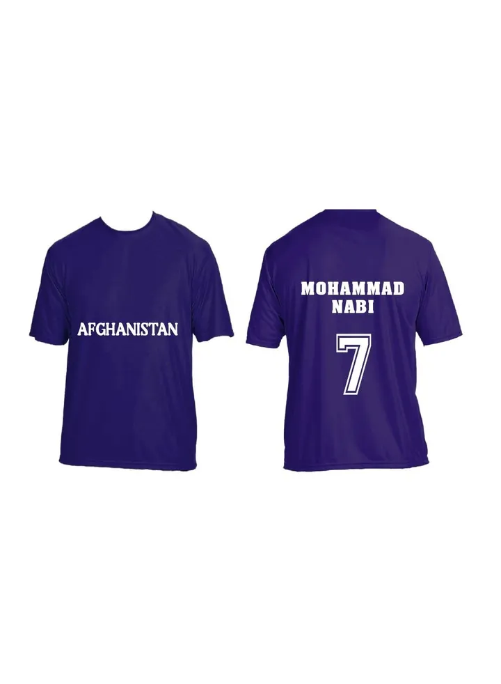 Afghanistan jersey for Adults - Afghanistan Sports Dry-Fit T-Shirt for Men and Women - Afghanistan Sports Team Jersey For unisex Adults