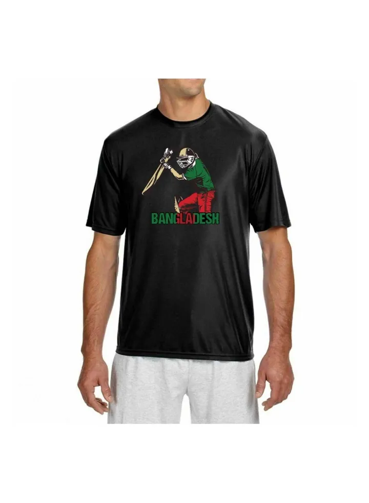 Bangladesh Jersey Dry-Fit T-Shirt for Adults - Ideal for Sports, Workouts, and Everyday Wear - Comfortable and Stylish Unisex Design