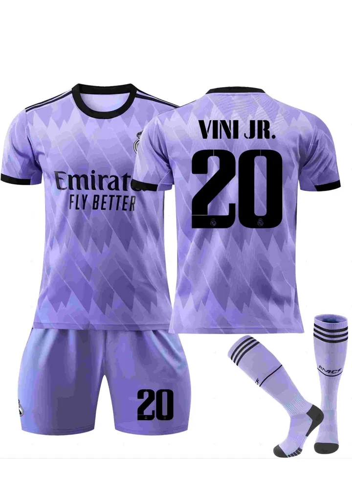 Purple Football Shirt Size 20