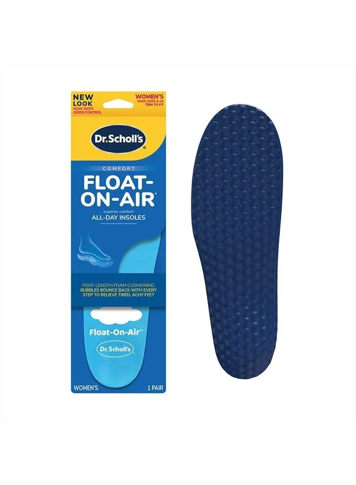 ® Float-On-Air® Comfort Insoles, Women, 1 Pair, Full Length