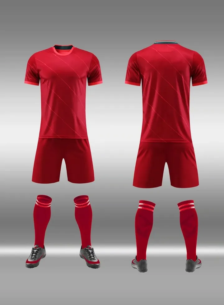 3-pieces Breathable and lightweight Men's And Women's Football Shirt