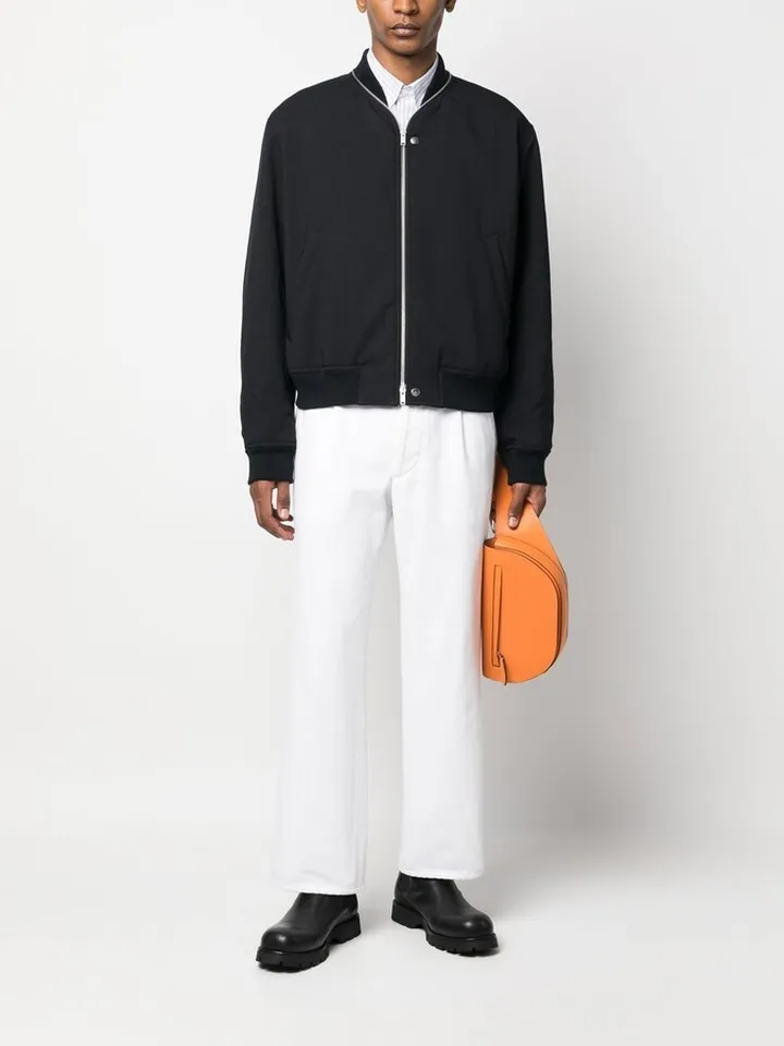 Zip-Up Bomber Jacket