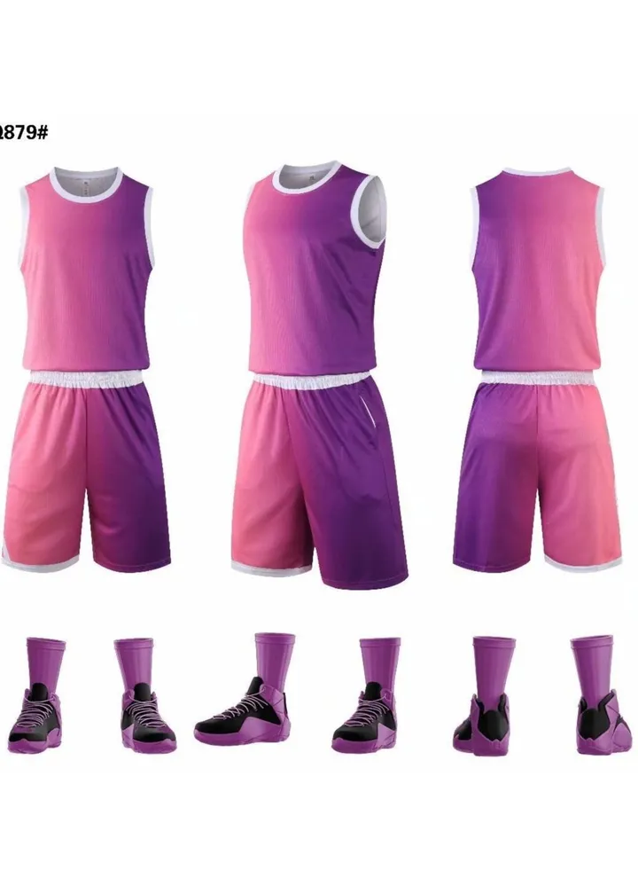 New Men's And Women's Basketball Uniform