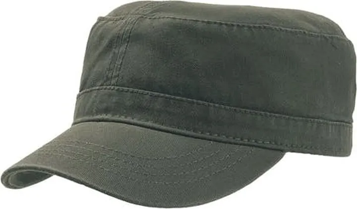 Atlantis Atlantis Chino Cotton Uniform Military Cap - Green