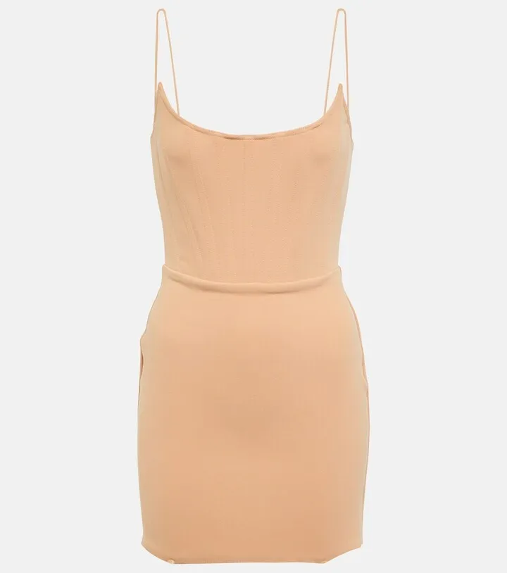 Caine corset minidress
