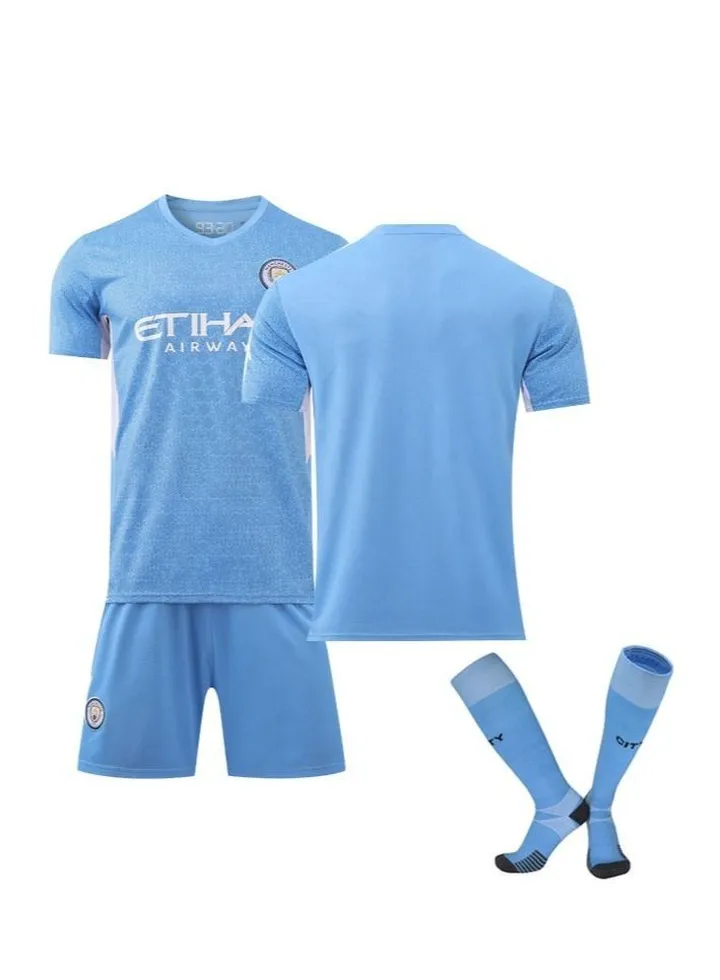 3-pieces Breathable and lightweight Men's And Women's Football Shirt